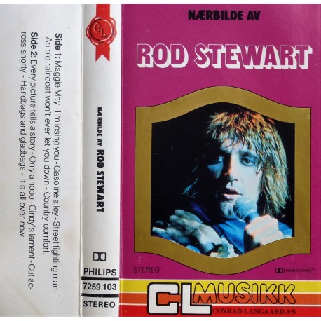 Rod Stewart- Nærbilde av Rod Stewart
