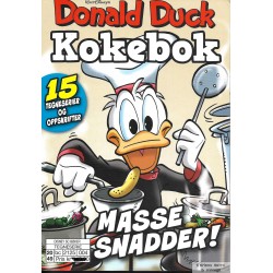 Donald Duck - Kokebok - 15 tegneserier og oppskrifter - 2020