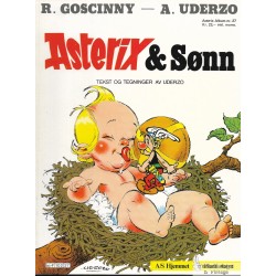 Asterix - Nr. 27 - Asterix & Sønn - 1. opplag