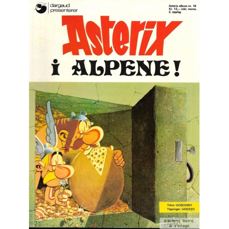 Asterix - Nr. 16 - Asterix i Alpene! - 2. opplag