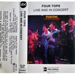 Four Tops: Live And In Concert (kassett)