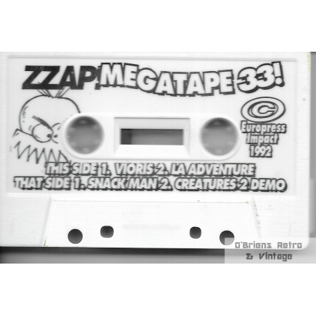 Zzap! Megatape - Nr. 33 - Commodore 64