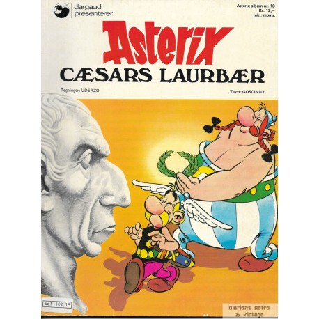 Asterix - Nr. 18 - Cæsars laurbær - 1976