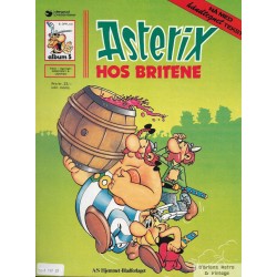 Asterix - Nr. 5 - Asterix hos britene - 6. opplag