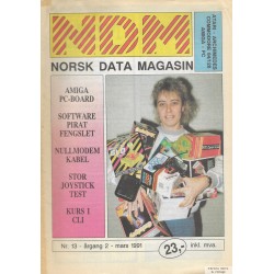 NDM - Norsk Data Magasin: 1991 - Nr. 13