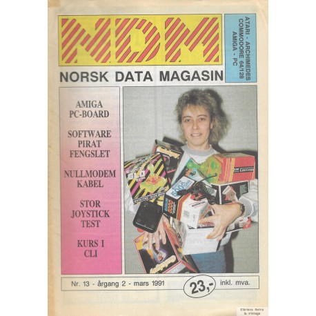 NDM - Norsk Data Magasin: 1991 - Nr. 13