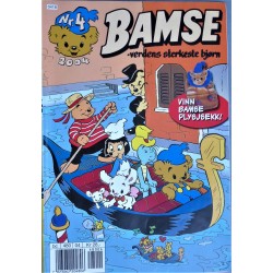 Bamse: 2004- Nr. 4- Verdens sterkeste bjørn