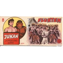 Jukan - 1954 - Nr. 8 - Flukten