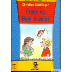 Frans og Gabi-vrøvlet - Christine Nöstlinger - Leseløve