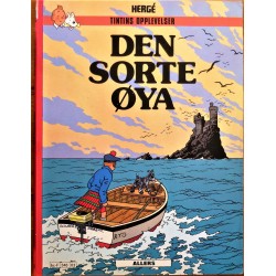 Tintin- Nr. 3- Den sorte øya