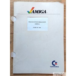 Amiga - Dokumentfolder med diverse reklame og brev fra Commodore