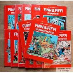 14 x Finn & Fiffi fra 1980-tallet selges