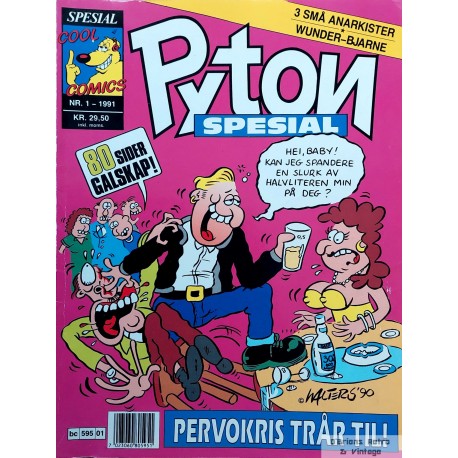 Pyton Spesial - 1991 - Nr. - Pervokris trår til!