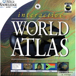 Interactive World Atlas - Attica Knowledge Series - PC CD-ROM