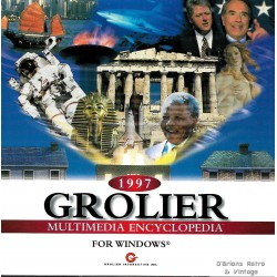 Grolier Multimedia Encyclopedia for Windows - 1997 - PC CD-ROM