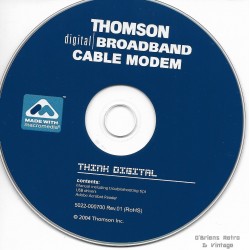 Thomson Digital Broad Cable Modem - CD-ROM - PC