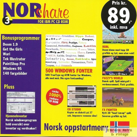 Nor Share - Nr. 3 - For IBM PC CD-ROM - PC