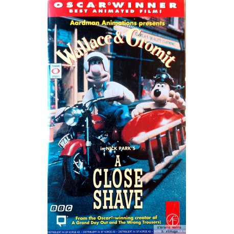 Wallace & Gromit - A Close Shave - VHS
