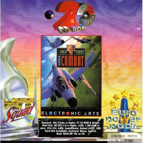 Chuck Yeager's Air Combat - Hit Squad - Euro Power Pack - PC CD-ROM
