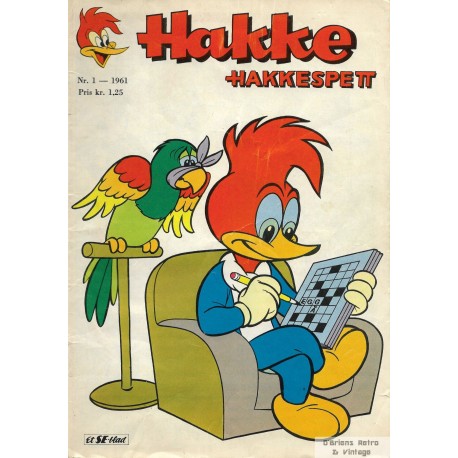Hakke Hakkespett - 1961 - Nr. 1