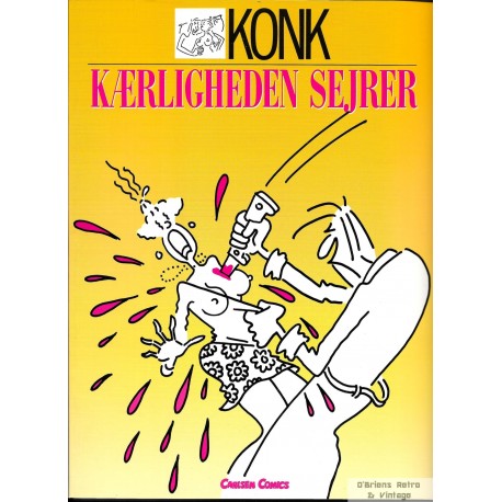 Konk - Kærligheden sejrer - Carlsen Comics - 1987 - Dansk