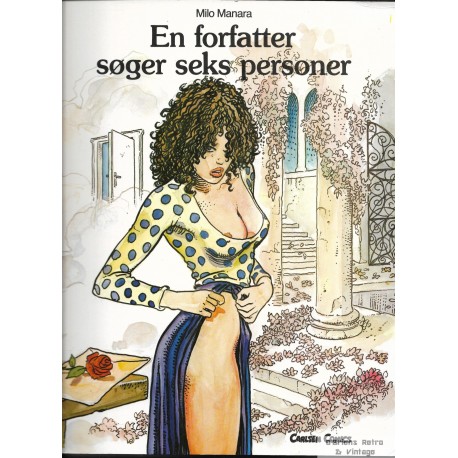 Manara - En forfatter søger seks personer - Carlsen Comics - 1983 - Dansk