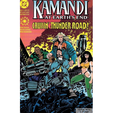 Kamandi at Earth's End - Nr. 3 - Aug 93 - Crusin' Thunder Road!