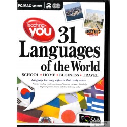 Teaching-you 31 Languages of the World - PC/MAC CD-ROM