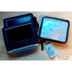 Exibel - DVD-spiller med to skjermer til bruk i bil