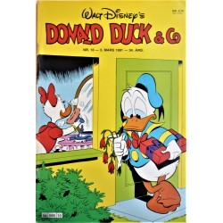Donald Duck & Co- 1981- Nr. 10- Med bilag