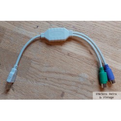 USB til PS/2-adapter