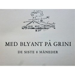 Med blyant på Grini