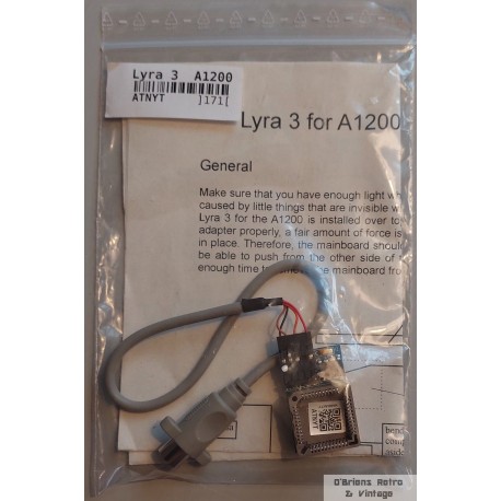 Lyra 3 Keyboard Adapter - Amiga 1200