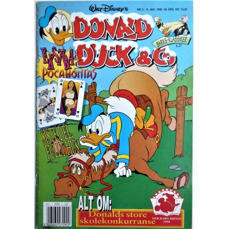 Donald Duck & Co- 1996- Nr. 2- Med bilag