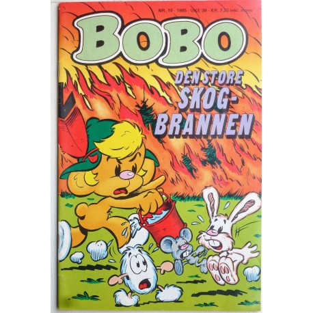 BOBO- 1985- Nr. 10- Den store skogbrannen
