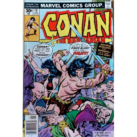 Conan The Barbarian - No. 70 - 1977 - The City in the Storm!