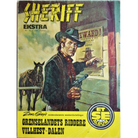 Sheriff- Ekstra- Zane Grey- 1979