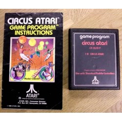 Circus Atari med manual