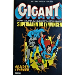 Gigant- 1982- Nr. 3- Supermann og Lynvingen