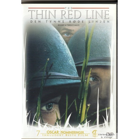 The Thin Red Line - Den tynne røde linjen - DVD