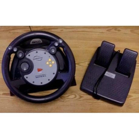 Nintendo GameCube: Komplett sett med ratt og pedaler