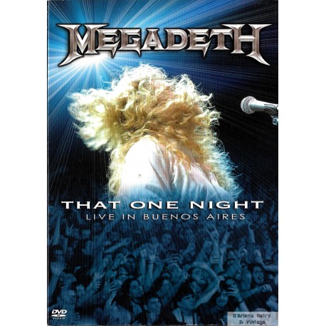 Megadeth - That One Night - Live In Buenos Aires - DVD