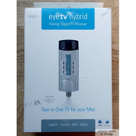Elgato EyeTV Hybrid - Analog - Digital TV Receiver - Two-in-One TV for your Mac