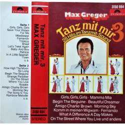 Max Greger: Tanz Mit Mir 3 - 28 Hits (kassett)