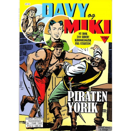 Davy og Miki - Bok nr. 30 - Piraten Yorik