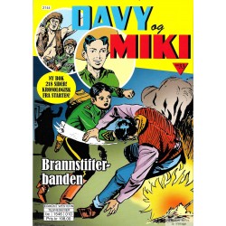 Davy og Miki - Bok nr. 33 - Brannstifter-banden
