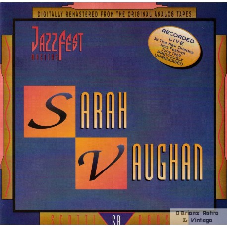 Sarah Vaughan - Jazzfest Masters - CD