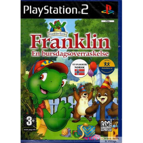 Franklin - En bursdagsoverraskelse - Vi snakker norsk - The Game Factory - Playstation 2