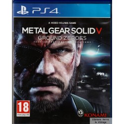 Metal Gear Solid V - Ground Zeroes - Konami - Playstation 4