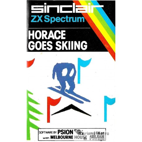 Horace Goes Skiing (Psion / Melbourne House) - ZX Spectrum